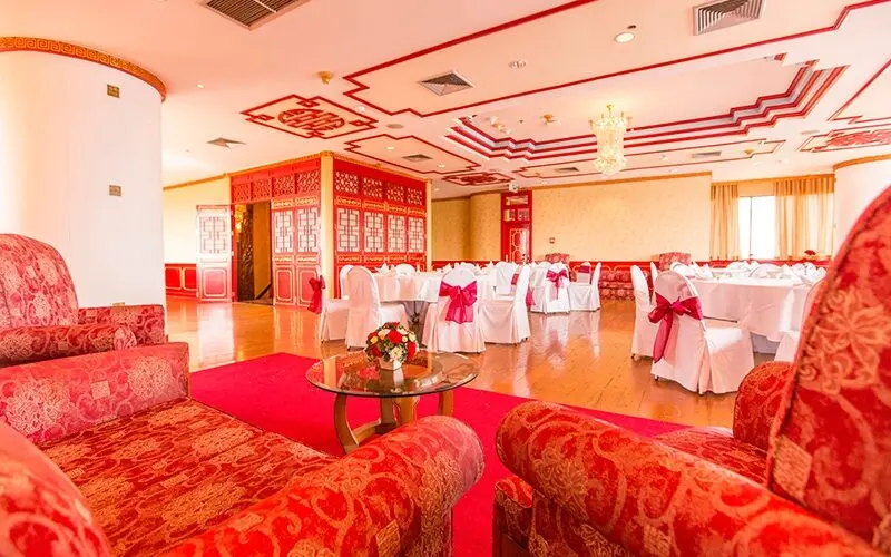 ห้องเอมเพอเรอร์ สวีทโรงแรมจัดงานแต่งงาน แบบจีน 